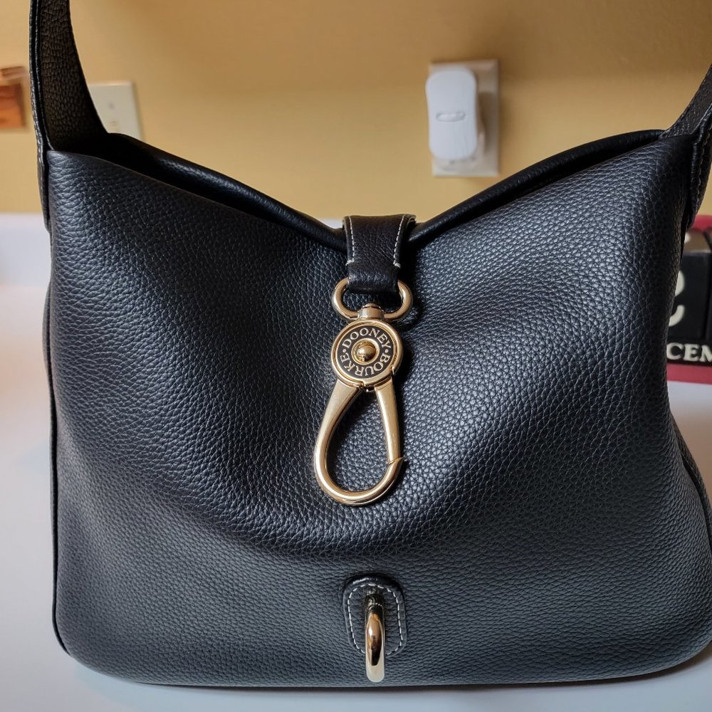 Dooney and Bourke Pebble Leather Belvedere Bag